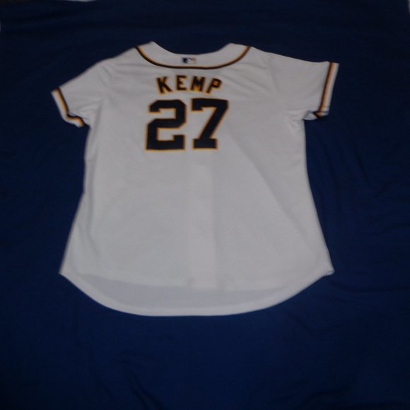 San Diego Padres Cool Base Majestic MLB Matt Kemp #27Jersey Women's Size Large - Picture 2 of 3